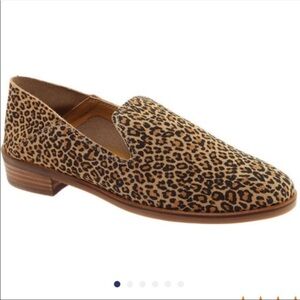 Lucky Brand slip on Leopard print loafers Size 10